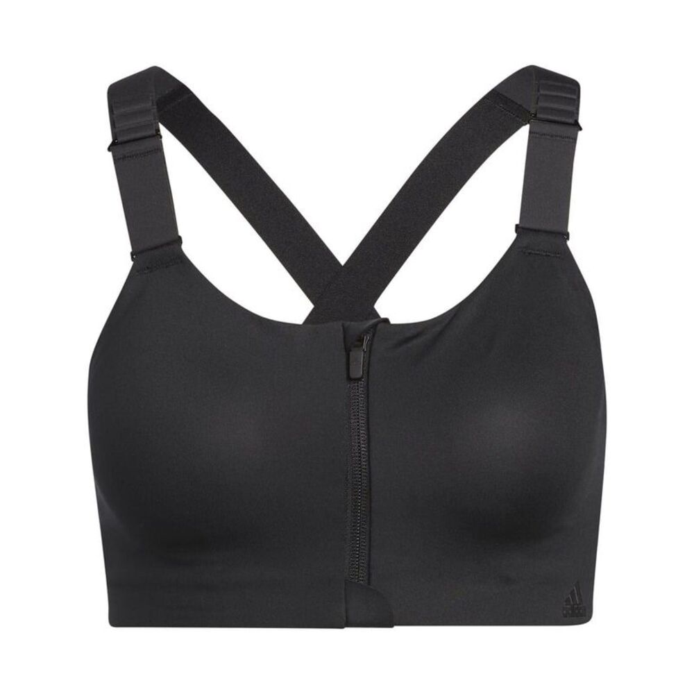 Adidas Womens/Ladies TLRD Impact Sports Bra / Black/White